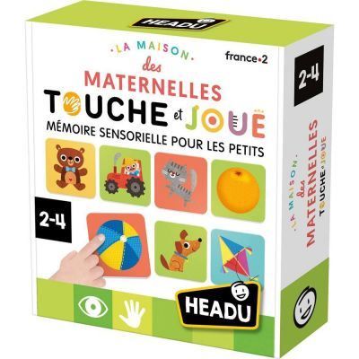 Ludo-Educatif Enfant La Maison des Maternelles : Memory Sensoriel pour les petits