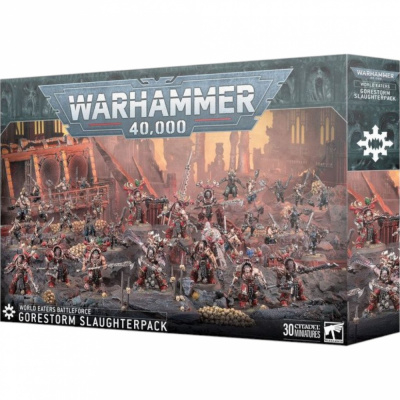 Figurine Warhammer 40.000 Warhammer 40.000 - World Eaters : Carnameute de Tempte de Sang (Gorestorm Slaughterpack)