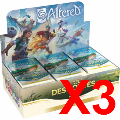 Boite de Boosters Franais Altered Au-del des Portes - Display de 36 Boosters - Lot de 3