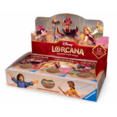 Boite de Boosters Franais Lorcana Display de 24 boosters : Le Rgne de Jafar
