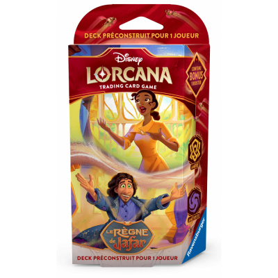 Deck de Demarrage Lorcana Le Rgne de Jafar : Tiana & Bruno