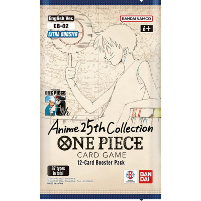 Booster Anglais One Piece Card Game EB02 - Anime 25th Collection