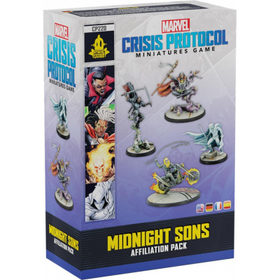 Figurine Marvel Crisis Protocol Marvel Crisis Protocol : Midnight Sons Affiliation Pack