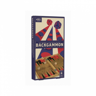 Jeu de Plateau Jeu  Deux Backgammon Bois Vintage