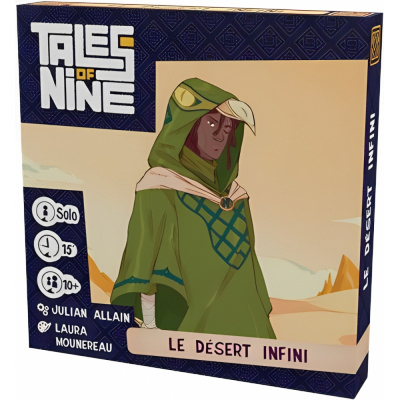 Jeu de Cartes Aventure Tales of Nine 3 : Le Dsert Infini