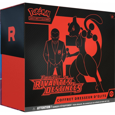 ETB Coffret Dresseur d'Elite Pokmon EV10 Ecarlate et Violet - Rivalits Destines