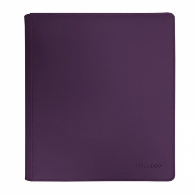 Portfolio PROBINDER - 12 Cases  UltraPro - Premium Pro-binder ZIPPERED Vivid - Midnight Purple - 480 Cases (20 Pages De 12)