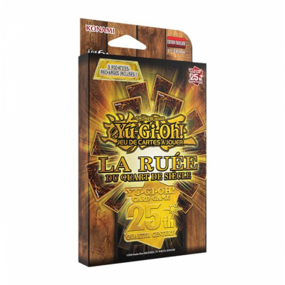 Pack Edition Speciale Yu-Gi-Oh! La Rue du Quart de Siecle - Lot de 3 Boosters