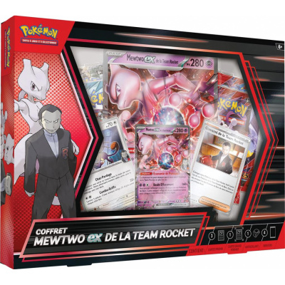 Coffret 4 Boosters Pokmon Mewtwo Ex De La Team Rocket