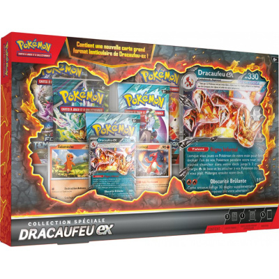 Coffret 5 Boosters Pokmon Collection Spciale - Dracaufeu EX