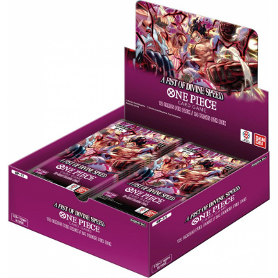 Boite de Boosters Anglais One Piece Card Game Display OP11 - A Fist Of Divine Speed