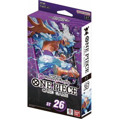 Deck de Demarrage One Piece Card Game ST26 : Purple/Black Monkey.D.Luffy