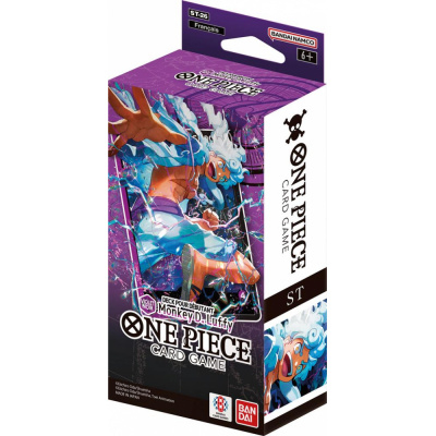 Deck de Demarrage One Piece Card Game ST26 : Violet/Noir Monkey.D.Luffy