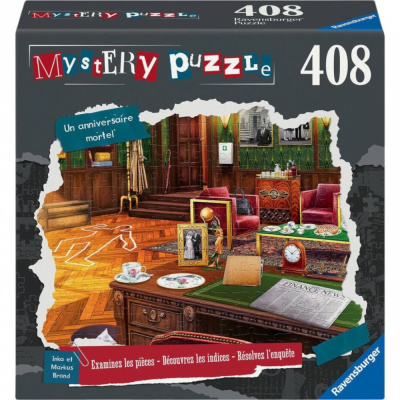 Enigme Enqute Mystery Puzzle - 408 pices - Anniversaire Mortel 