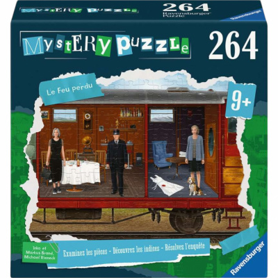 Enigme Enqute Mystery Puzzle - 264 pices - Le Feu perdu