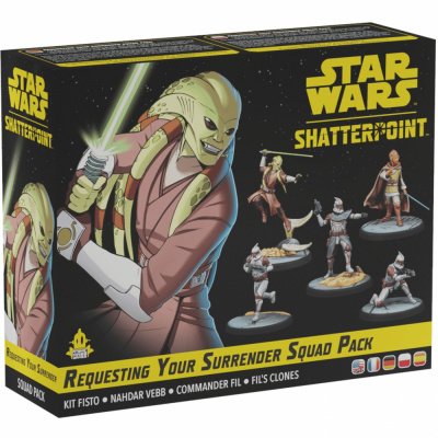 Figurine Star Wars Shatterpoint Star Wars : Shatterpoint - Squad Pack - Requesting your surrender (Pack d'escouade)