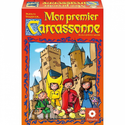 Jeu de Plateau Enfant Mon Premier Carcassonne (Vieille version)