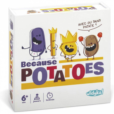 Jeu de Cartes Enfant Because Potatoes