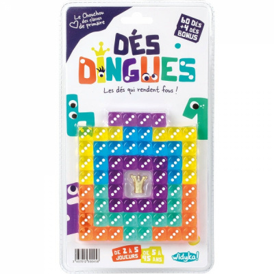 Ludo-Educatif Enfant Jeu des Ds Dingues (64 ds)