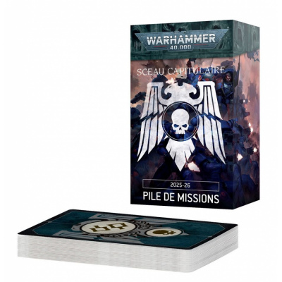 Figurine Warhammer 40.000 Warhammer 40.000 - Pile de Missions 2025-26 (Sceau Capitulaire)