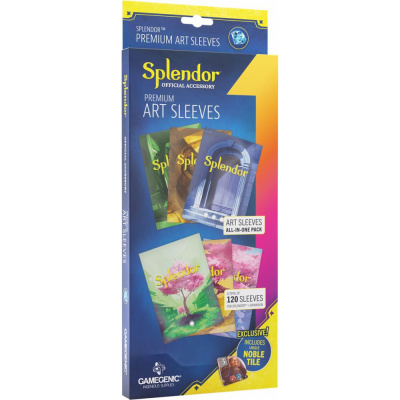 Protges cartes Spciaux Les Aventuriers du Rail Pack Sleeves - Splendor Art 