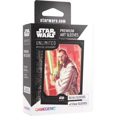 Protges Cartes Standard Star Wars Unlimited Premium Art Sleeves - Qui-Gon Jin