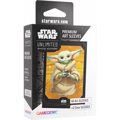 Protges Cartes Standard Star Wars Unlimited Premium Art Sleeves - Grogu