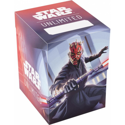 Deck Box et Rangement Star Wars Unlimited Soft Crate - Darth Maul