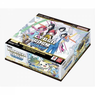 Boite de Boosters Anglais Digimon Card Game Boite de 24 Boosters - BT22 - Cyber Eden