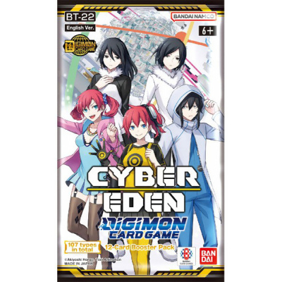Booster Anglais Digimon Card Game BT22 - Cyber Eden 