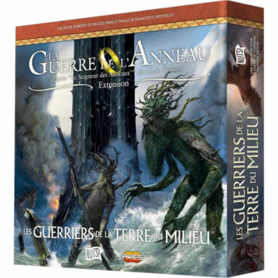 Jeu de Plateau Aventure Le Seigneur des Anneaux : La Guerre de L'Anneau - Les Guerriers de la Terre du Milieu (Extension)
