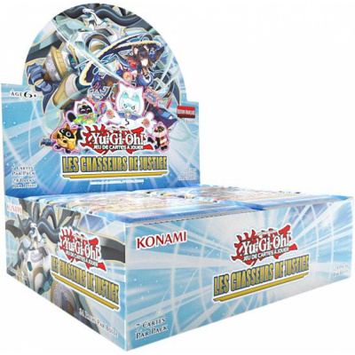 Boite de Boosters Franais Yu-Gi-Oh! Display de 24 boosters - Les Chasseurs de Justice