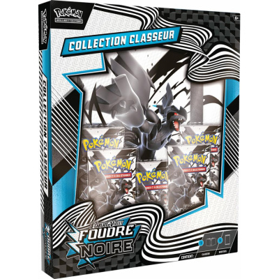 Coffret 5 Boosters Pokmon EV10.5 Ecarlate et Violet - Foudre Noire - Collection Classeur