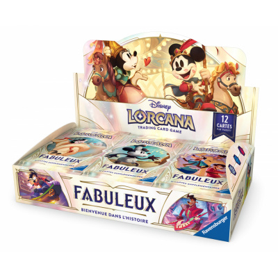 Boite de Boosters Français Lorcana Display de 24 boosters : Fabuleux