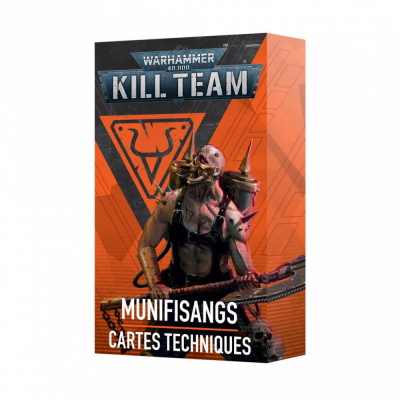 Dés et Gemmes Warhammer 40.000 Warhammer 40.000 - Kill Team - Cartes Techniques - Munifisangs