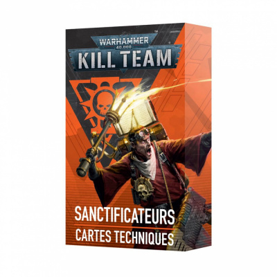 Dés et Gemmes Warhammer 40.000 Warhammer 40.000 - Kill Team - Cartes Techniques - Sanctificateurs