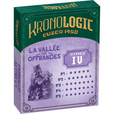 Jeu de Cartes Enqute Kronologic - Cuzco 1450 - Extension La Valle des Offrandes