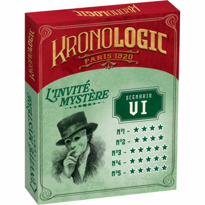 Jeu de Cartes Enquête Kronologic - Paris 1920 - Extension L'Invité Mystère
