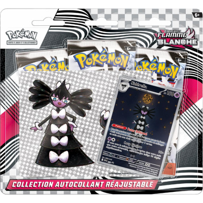Tripack 3 Boosters Pokémon EV10.5 Ecarlate et Violet - Flamme Blanche : Sidérella