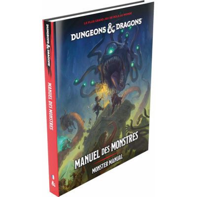 Jeu de Rôle Dungeons & Dragons D&D5 - Manuel des Monstres (Monster Manual) - Édition 2024