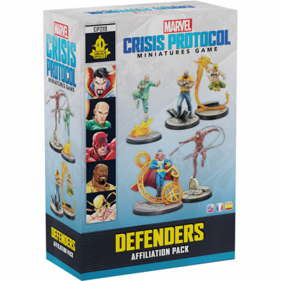 Figurine Marvel Crisis Protocol Marvel Crisis Protocol: Defenders Affiliation Pack