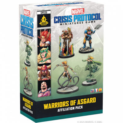 Figurine Marvel Crisis Protocol Marvel Crisis Protocol: Warriors of Asgard Affiliation Pack