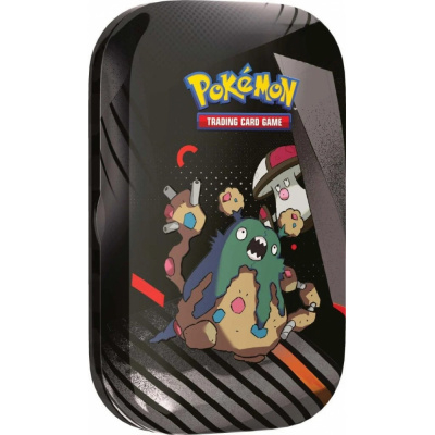 Mini-Tin Pokémon EV10.5 Ecarlate et Violet - Foudre Noire & Flamme Blanche : Miasmax & Gaulet