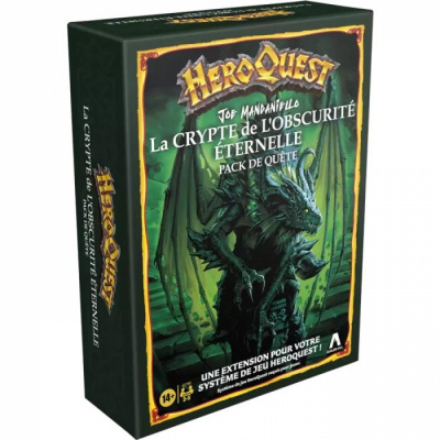 Exploration Aventure HeroQuest - Extension : La Crypte de l'Obscurit ternelle (Pack de Qute)
