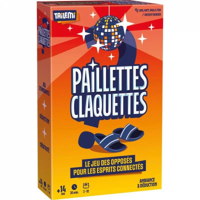 Ambiance Déduction Paillettes Claquettes