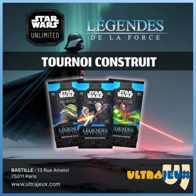 Evnements Star Wars Unlimited Tournoi Construit Weekly Play - Jeudi 11 Septembre 2025 - 19h00 - Bastille