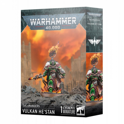 Figurine Warhammer 40.000 Salamanders : Vulkan He'Stan