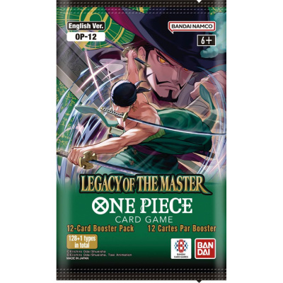 Booster Anglais One Piece Card Game OP12 - Legacy of the Master