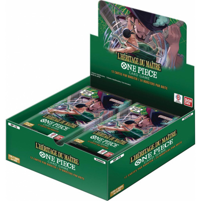 Boite de Boosters Français One Piece Card Game Display OP12 - L'Héritage du Maître