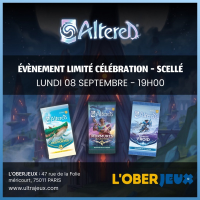 Evnements Altered Oberkampf - Limit clbration en scell - Lundi 8 Septembre  19h00